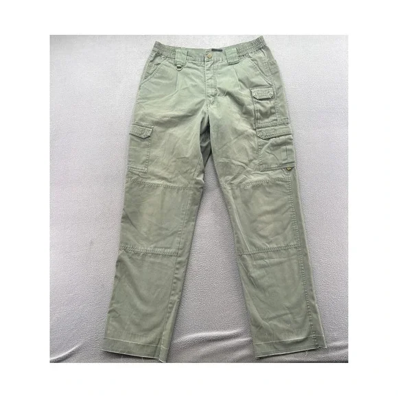 Propper Tactical Cargo Pants Mens 36x34 Olive Green Canvas Utility Trousers