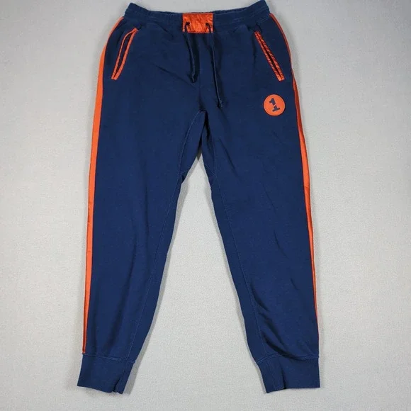 Nike Joggers Mens L Blue Air Force One AF1 Embroidered AH8507-478 Sweatpants Gym
