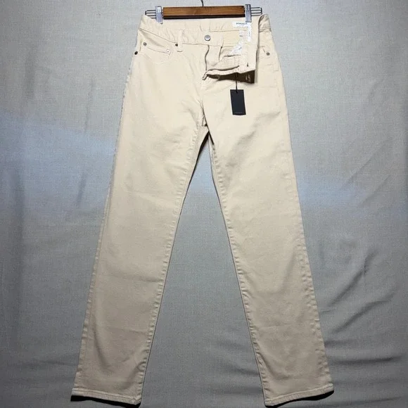 Bonobos Pants Mens 28x30 Beige Slim Fit BDB05261S-1687K Travel Jean Style Casual