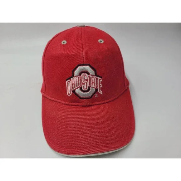 Ohio State University Buckeyes Signatures Adjustable Hat Cap Men Women NCAA‎ Red