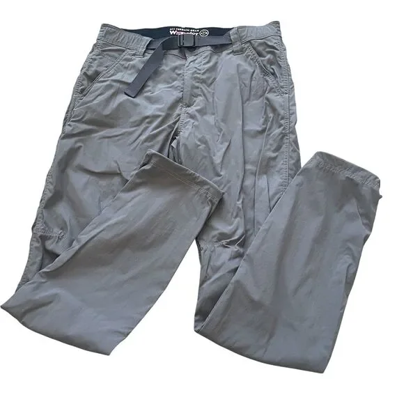 Wranger ATG All Terrain Gear Pants Mens 32x32 Hiking Stretch Nylon Travel