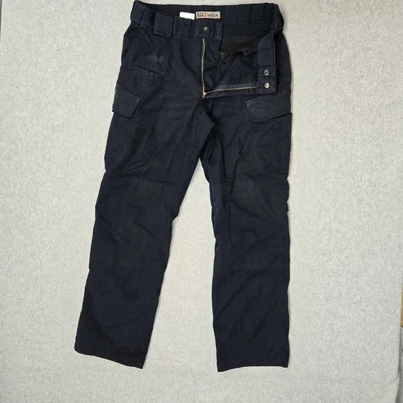 5.11 Tactical Stryke Men Pants US 30 Navy Cargo Ripstop Utility Combat Workwear