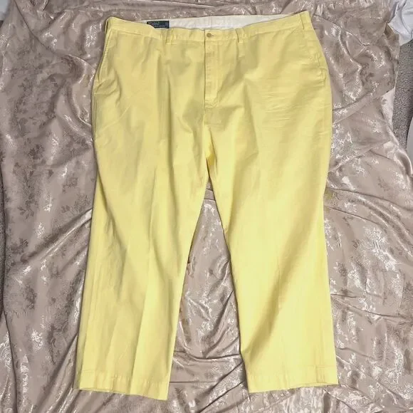 Polo Ralph Lauren Light Yellow Chinos Men's Size 50B-30 50 x 30