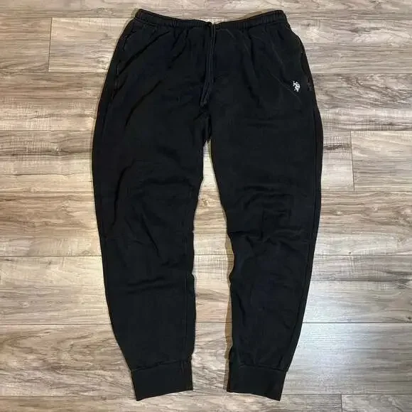 U.S. Polo Assn. Men's Fleece Jogger Sweatpants with Zip Pockets
