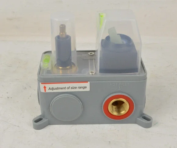 Hot & Cold Shower Mixing Valve 3 Outlet Waterfall System Control Valve
