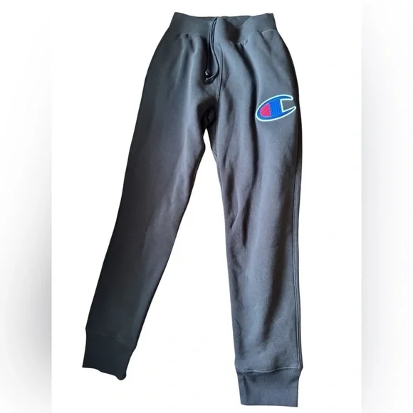 Champion Reverse Weave Big C Logo Tapered Joggers