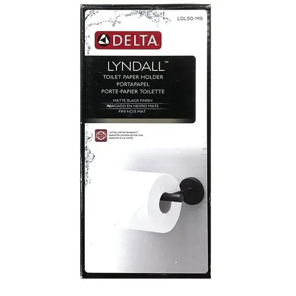 New Lyndall Wall Mount Single Post Toilet Paper Holder