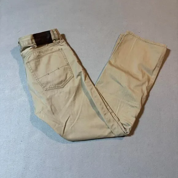 Polo-ralph-lauren Men's Cream and Tan Trousers
