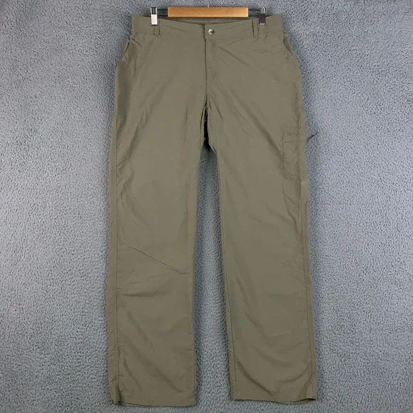Simms Superlight Fishing Pant Mens Large Tan Outdoor Hiking Lightweight Nylon