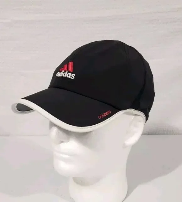 ADIDAS CLIMACOOL ADIZERO Women Superlite Cap Hat Black One Size Fits All