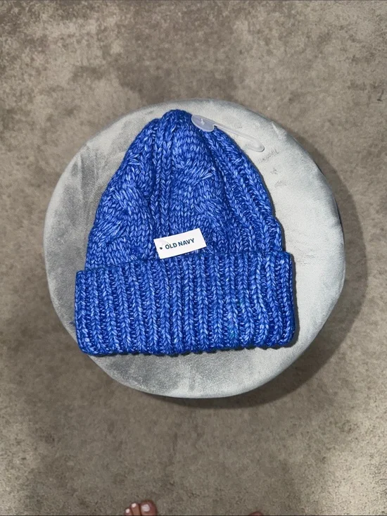 NWT Old Navy Royal Blue Cable Knit  Beanie