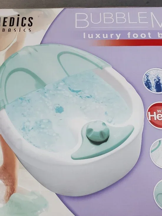 HoMedics Body Basics BubbleMate Luxury Foot Bubbler with Heat BB-50