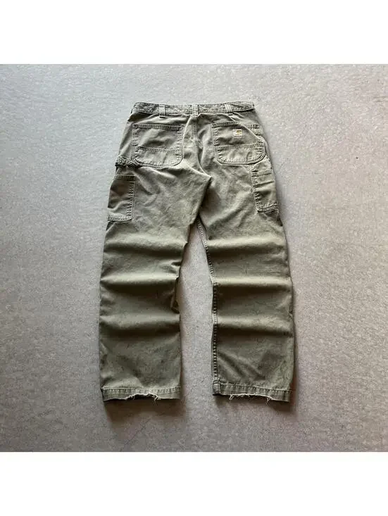 Vintage Y2K Green Carhartt Carpenter Pants