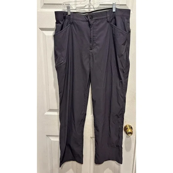 ORVIS Mens 40x30 Stretch Water Repellent Cargo Pants Gray Outdoor Performance‎