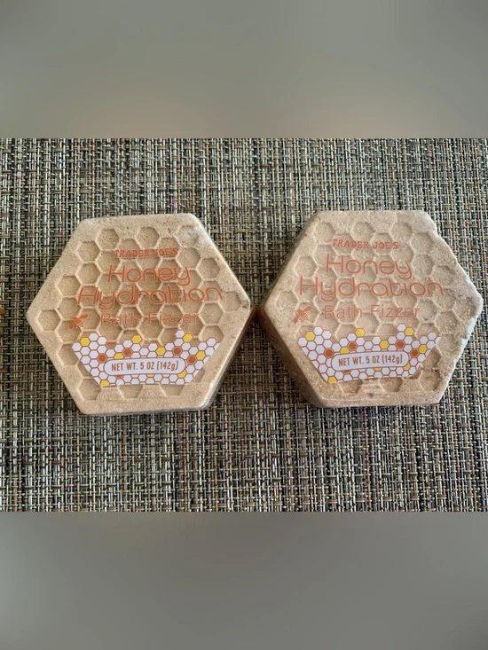 Trader Joe's Honey Hydration Bath Fizzer Bars