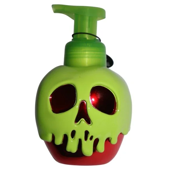 Bath & Body Works Disney Villains Poison Apple Soap Dispenser Holder NEW