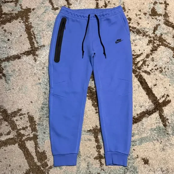 Nike Tech Fleece Sweatpants Joggers Size Large Light Blue Streetwear