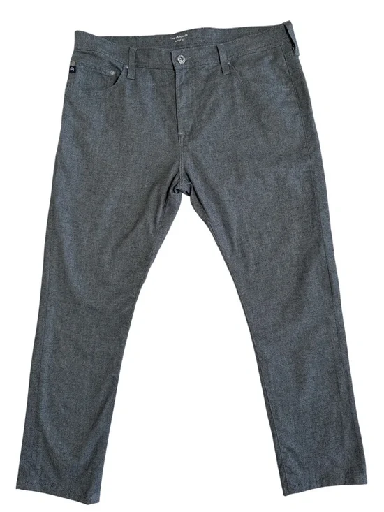AG Adriano Goldschmied The Graduate Tailored Leg Gray Pants 36x34