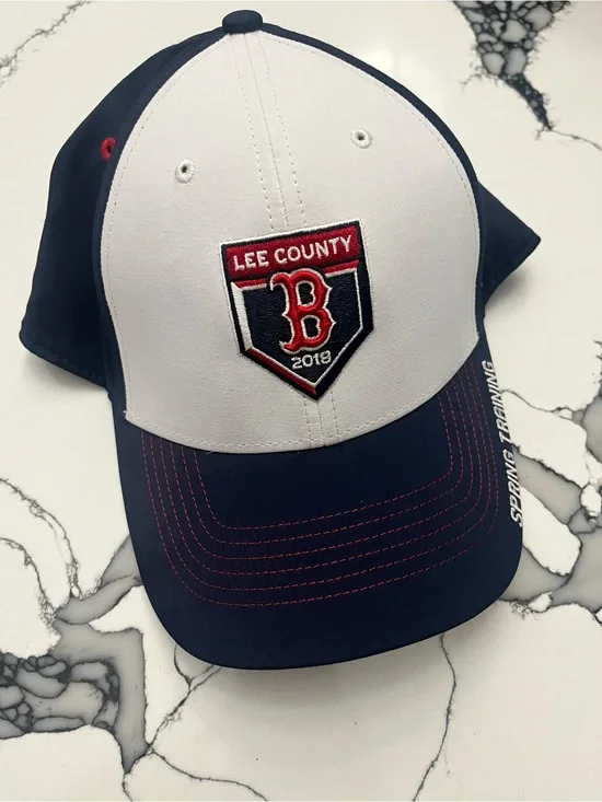 '47 Red Soxs Spring Training Baseball Hat, One Size with adjustable Velcro back