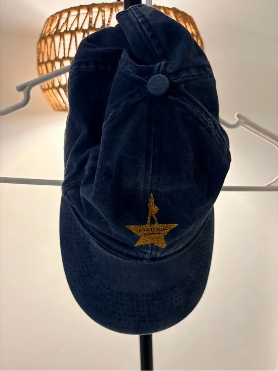 Hamilton Women's Navy Baseball Cap with Gold Star Logo