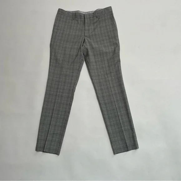 TED BAKER “Roger CT” slim wool dress pants