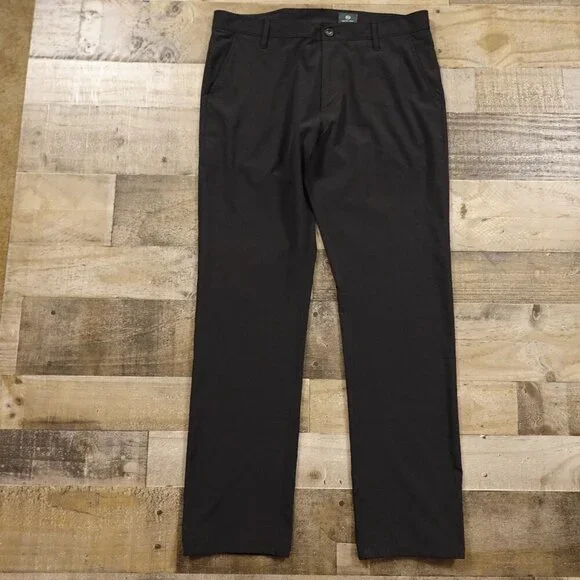 Adriano Goldschmied‎ green label pant 35x30 black lightweight golf