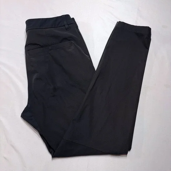 Lululemon Commission Pant Slim Mens 30 Charcoal Grey Tech Stretch Commuter Pants