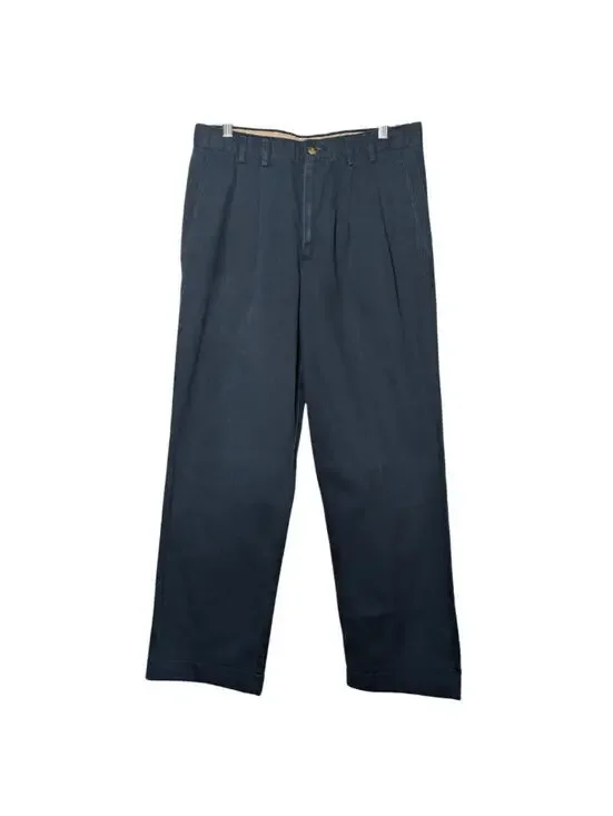 Dockers Khakis Men’s Cotton Chinos, Blue, W32 L30, Relaxed Fit, Vintage 1990's