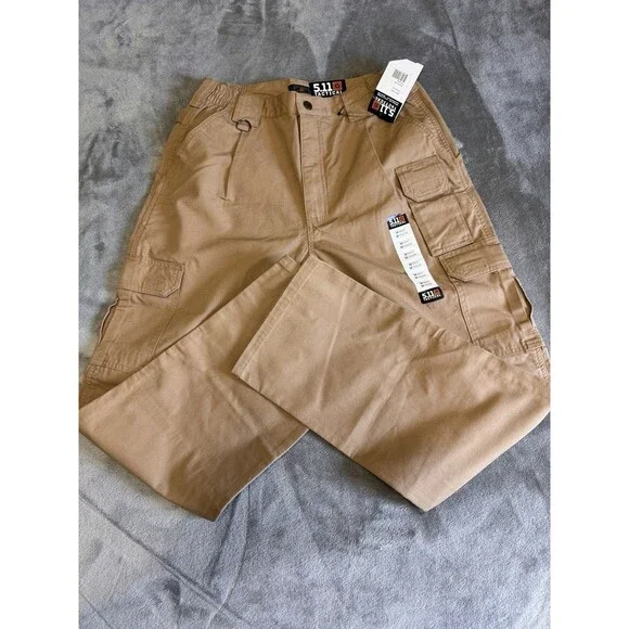NWT 5.11 Tactical Men's Cargo Pants 74251 32 X 30 Khaki Pants, 120 Coyote - New