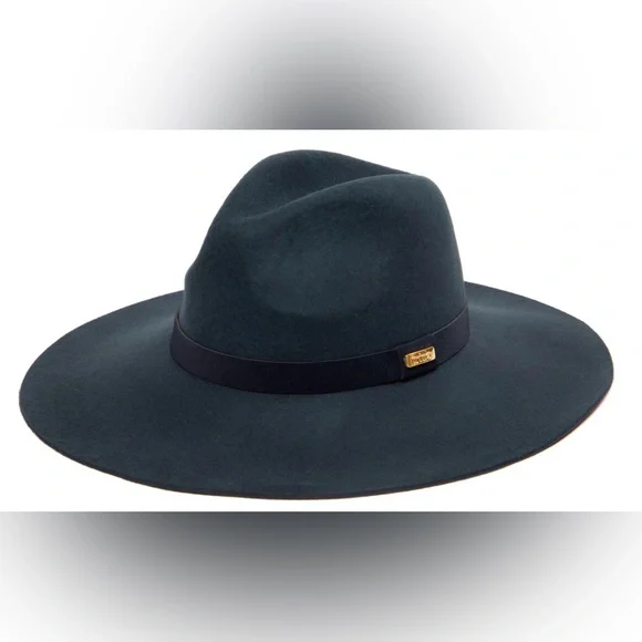 Trina Turk “Felix Packable Fedora” / wide brim luxurious Wool  - NWT