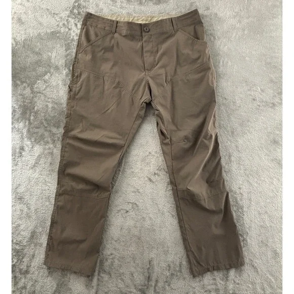 Kuhl Renegade Performance Pant Mens 40x32 Brown Stretch Hiking Outdoor 5120