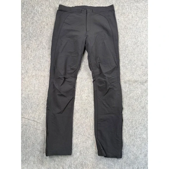 REI Co-op Mens Black Softshell Hiking Pants Stretch Technical Trousers Size S