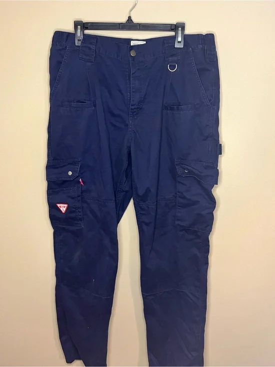 Ticomela FR Navy Utility Cargo Pants