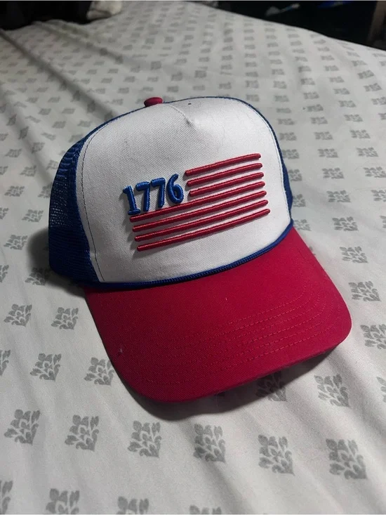 1776 Trucker Hat - Red, White & Blue