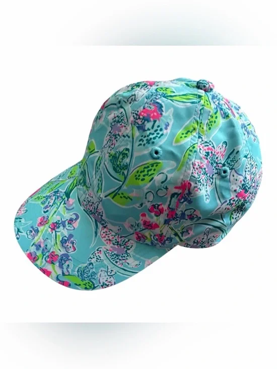 NWOT The Lilly Pulitzer Solid Run Around Hat