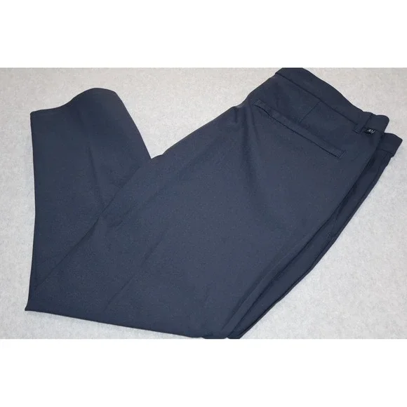 7DIAMONDS Infinity Chino Mens 40x30 Navy Blue Technical Performance Golf Pants