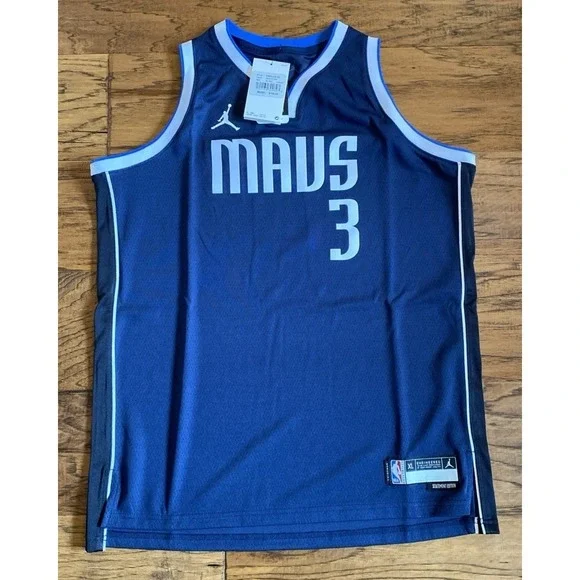 Nike Dallas Mavericks Anthony Davis #3 Youth XL Jersey Dri-Fit‎ Swingman NBA New