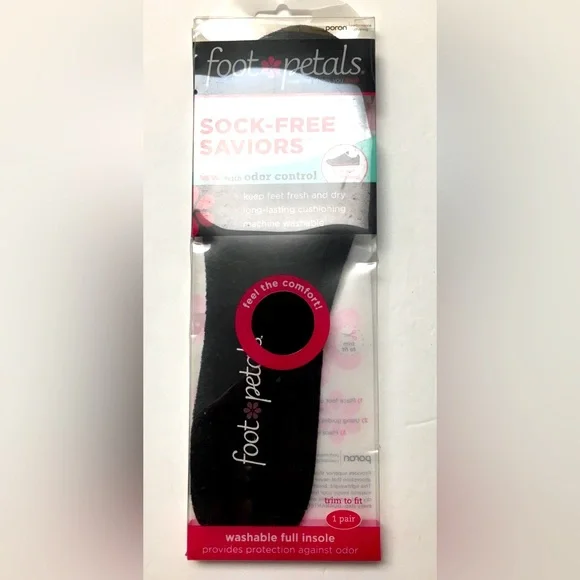 Foot Petals Sock Saviors Sock Free Pads For Athletic Sneakers