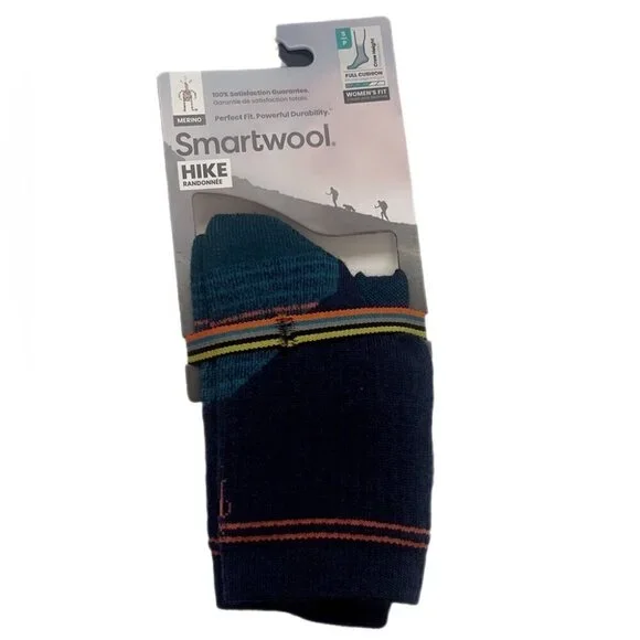 NWT Smartwool Hike Merino Comfort Seamless Mesh Zone Unisex Crew Height Socks S