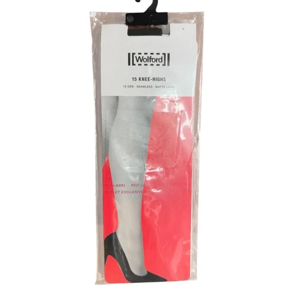 Wolford Knee Highs Black S