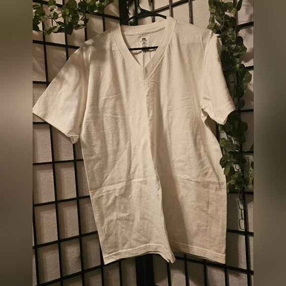 White‎ Short Sleeve Casual Tee