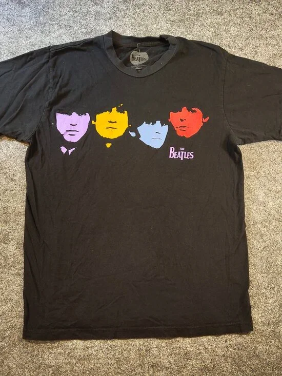 The Beatles Pop Art Graphic Tee | Men’s Medium | 2009 Apple Corps
