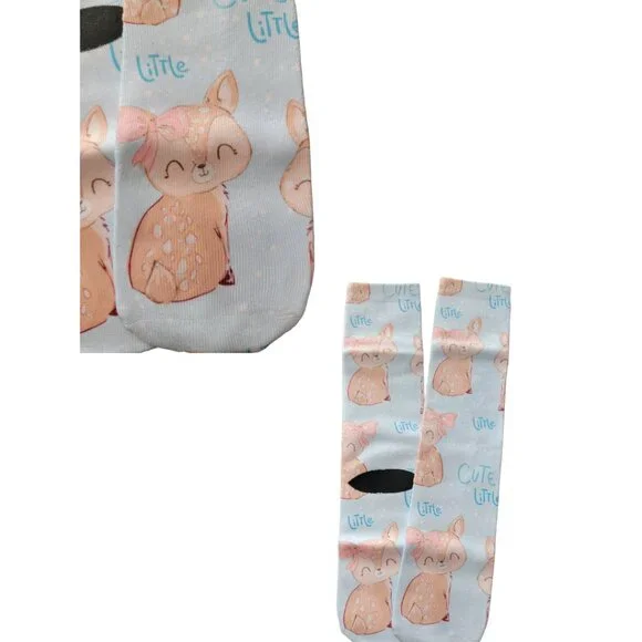 Cute Little Deer Compression Socks/Diabetic Health Socks