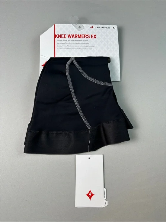 Specialized Black Medium Women's Knee Warmers for Biking Cycling Bike