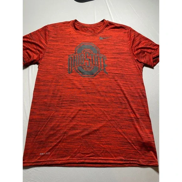 Nike Ohio State Buckeyes Mens Velocity Legend Dri-FIT Tee Red M21793D Large