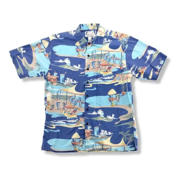 Vintage Bluewater Wear Shirt Mens‎ Medium Saltwater Fishing