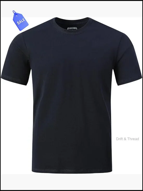 Men's Quick-Dry UPF 50+ Sun Protection Tee for Gym Hiking Training
