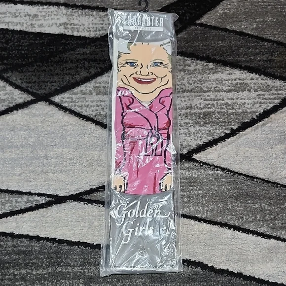 GOLDEN GIRLS ROSE NYLAND GRAPHIC CREW SOCK UNISEX CHARACTOR COLLECTION P-FIRM