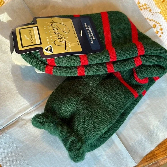 New Zealand Comfy  Unisex Socks NWT