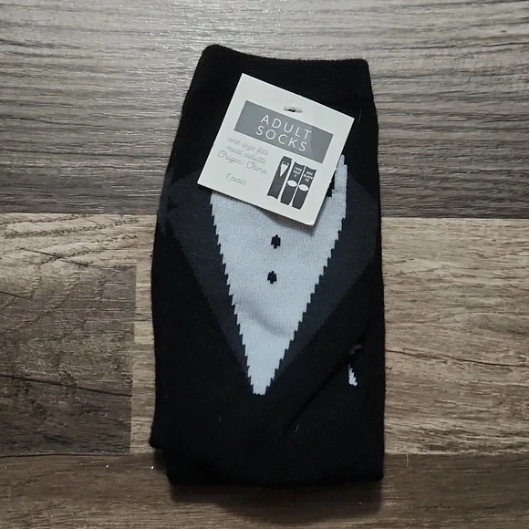 Groom Black/White Socks. Perfect Wedding/Shower Gift! 👰💍 NWT!